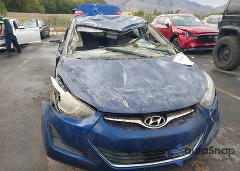 2016 Hyundai Elantra Se из США, поврежденный, VIN 5NPDH4AE6GH699823